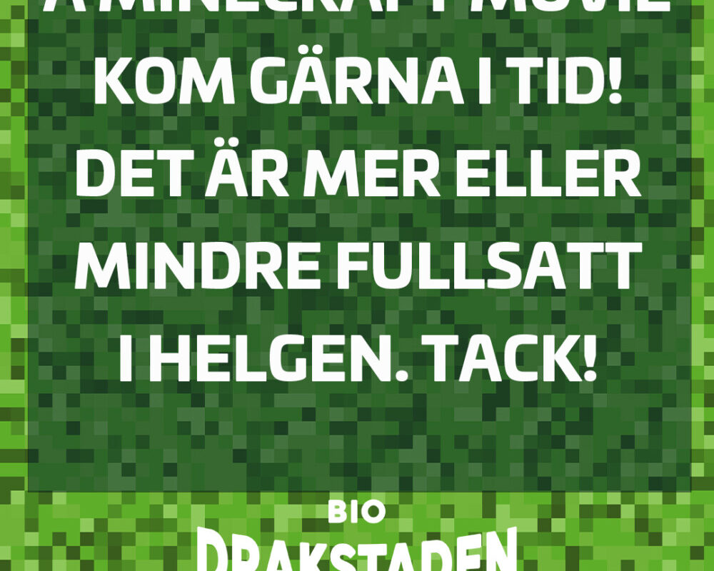 MYCKET FOLK I HELGEN