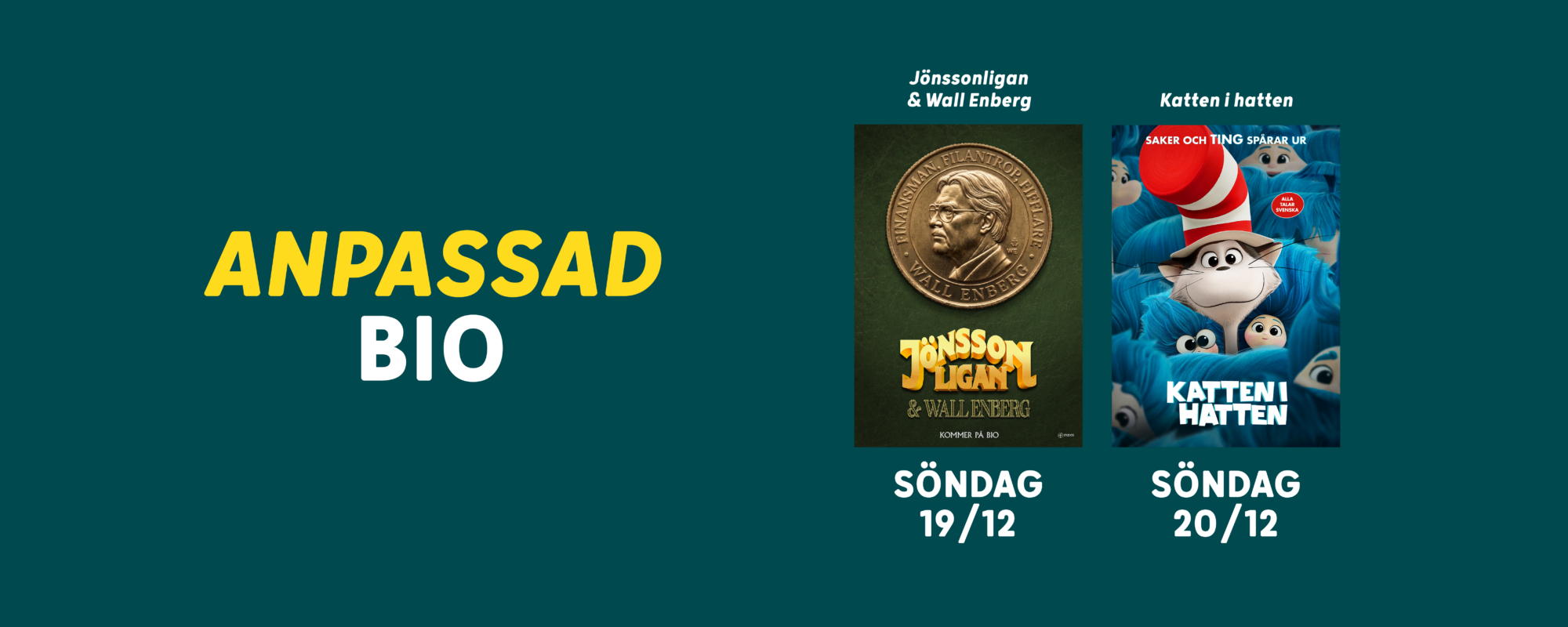 Anpassad bio: December